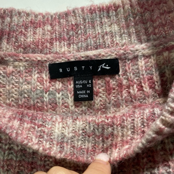 Multicolor Knit Sweater - Picture 2 of 2